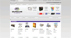 Desktop Screenshot of graphicsone.com